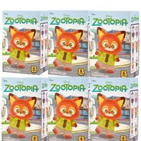 Disney Zootopia Blind Box Nick Judy Vinyl Doll Trendy Surprise Toy Cute Backpack Pendant Children's Birthday Gift