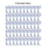 TENS/EMS Electrode Lead Wires – 2/4-Pin Options