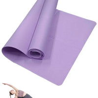 Non-Slip Yoga & Pilates Exercise Mat – 3/4/6mm Thickness