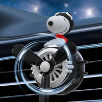 Snoopy Air Freshener Flying Propeller Pilot Series Car Accessories Anime Figures Aromatherapy Fragrance Diffuser Car Decor Gifts