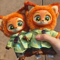 Disney Zootopia Blind Box Nick Judy Vinyl Doll Trendy Surprise Toy Cute Backpack Pendant Children's Birthday Gift