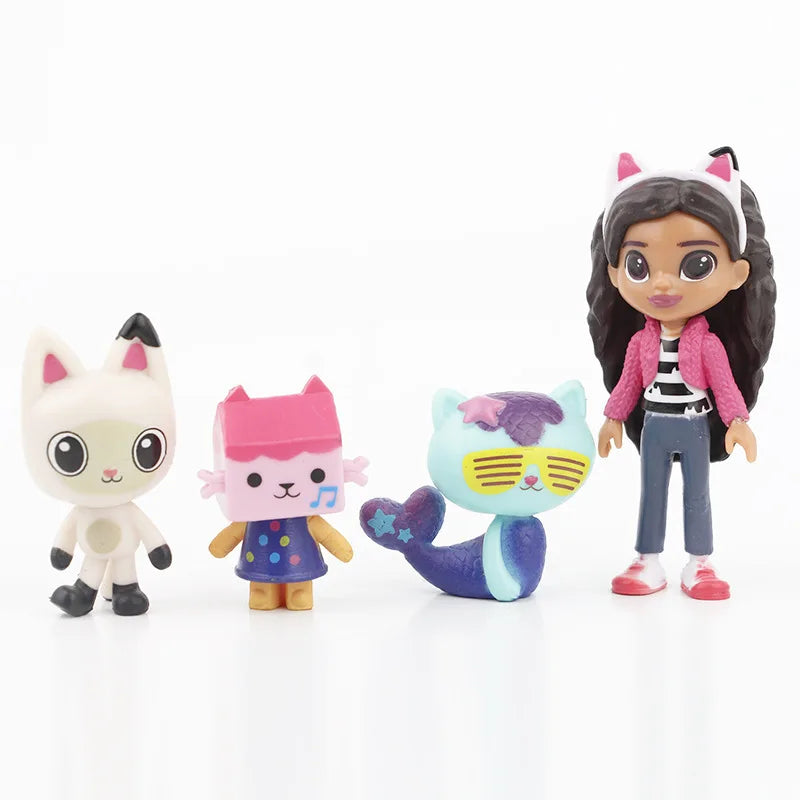 13pcs/set Gabby's Dollhouse Action Figure Cute Doll Collection Model Toys
