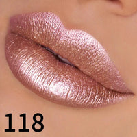 Glitter Lipstick – Sparkling Metallic Lip Color in 19 Shades