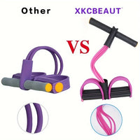 6-Tube Resistance Band Set for Full-Body Home Workouts