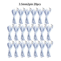 TENS/EMS Electrode Lead Wires – 2/4-Pin Options