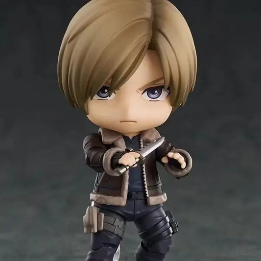 2026 New 10cm Resident Evil Anime Figure #2337 Biohazard Leon S.Kennedy Action Figures Pvc Adult Collection Model Doll Toys Gift