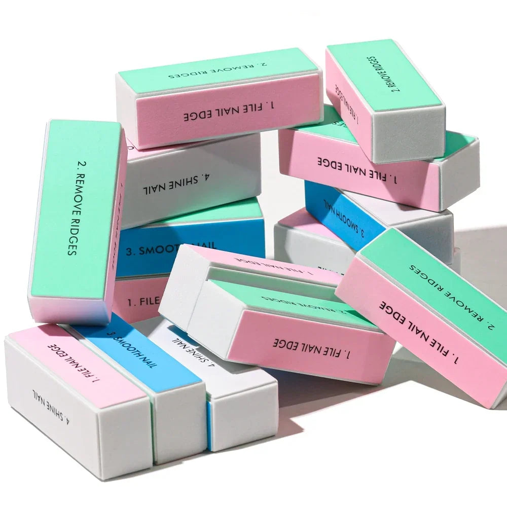 4-Sided Nail Buffing Block for Manicure & Pedicure