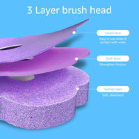 Disposable Toilet Brush Kit With Scented Refill Heads