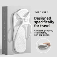 Unisex Foldable Non-Slip EVA Travel Slippers