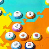 Recordable Pet Communication Buttons for Dog Training