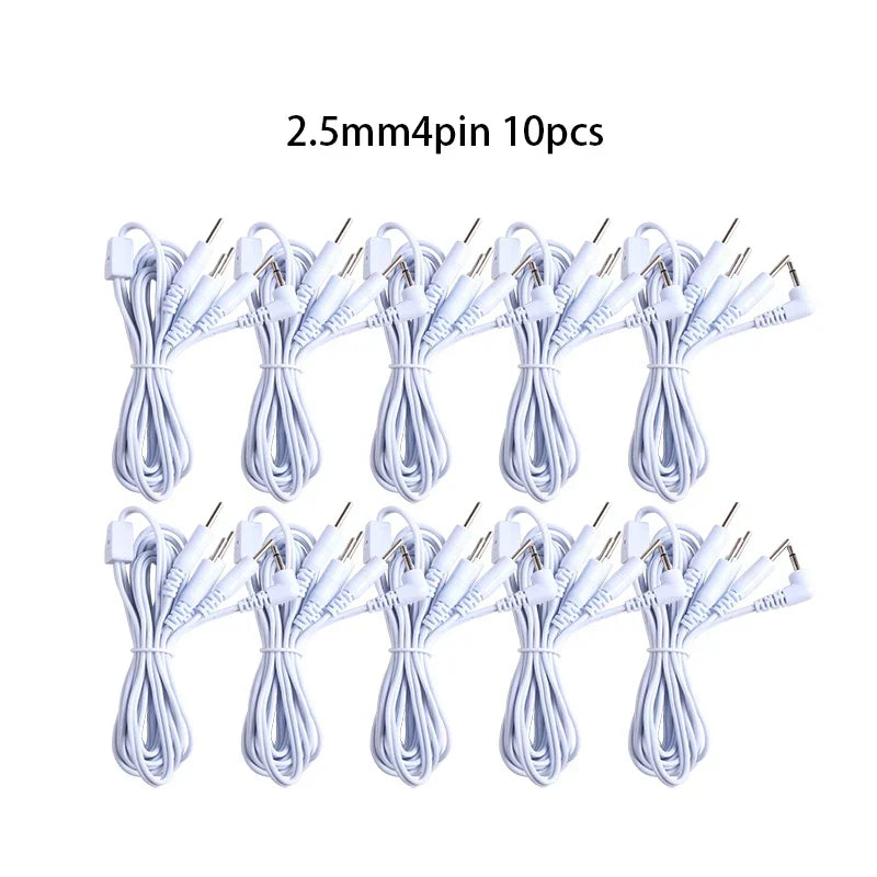 TENS/EMS Electrode Lead Wires – 2/4-Pin Options