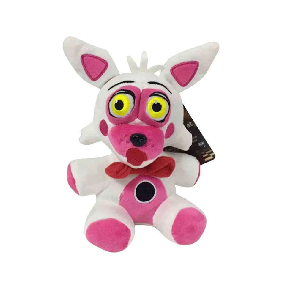 FNAF Five Nights at Freddy's Freddy Fazbear Bonnie Foxy Sundrop Moondrop 18cm Soft Plush Doll Collectible Toy Gifts for Kids