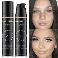 8 colors Liquid Foundation Effective Concealer Waterproof Sweat-resistant Face Korean Makeup Porfession Face Base Cosmetics Gift