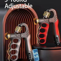 5-60/100/150kg Grip Strength Gym Wrist Expander Hand Strengthener Adjustable Muscle Recovery Fitness Hand Strength Exercise