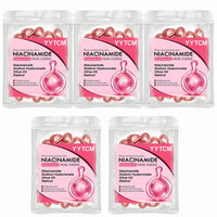 Niacinamide Facial Essence Capsules, Containing Retinol, Olive Fruit Oil, Gardenia Extract, Brighten Skin Tone, Moisturize and Hydrate, and Smooth and Soften Skin (0.5Gx30 Capsules)/Bag-1 Bag