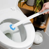 Disposable Toilet Brush Kit With Scented Refill Heads