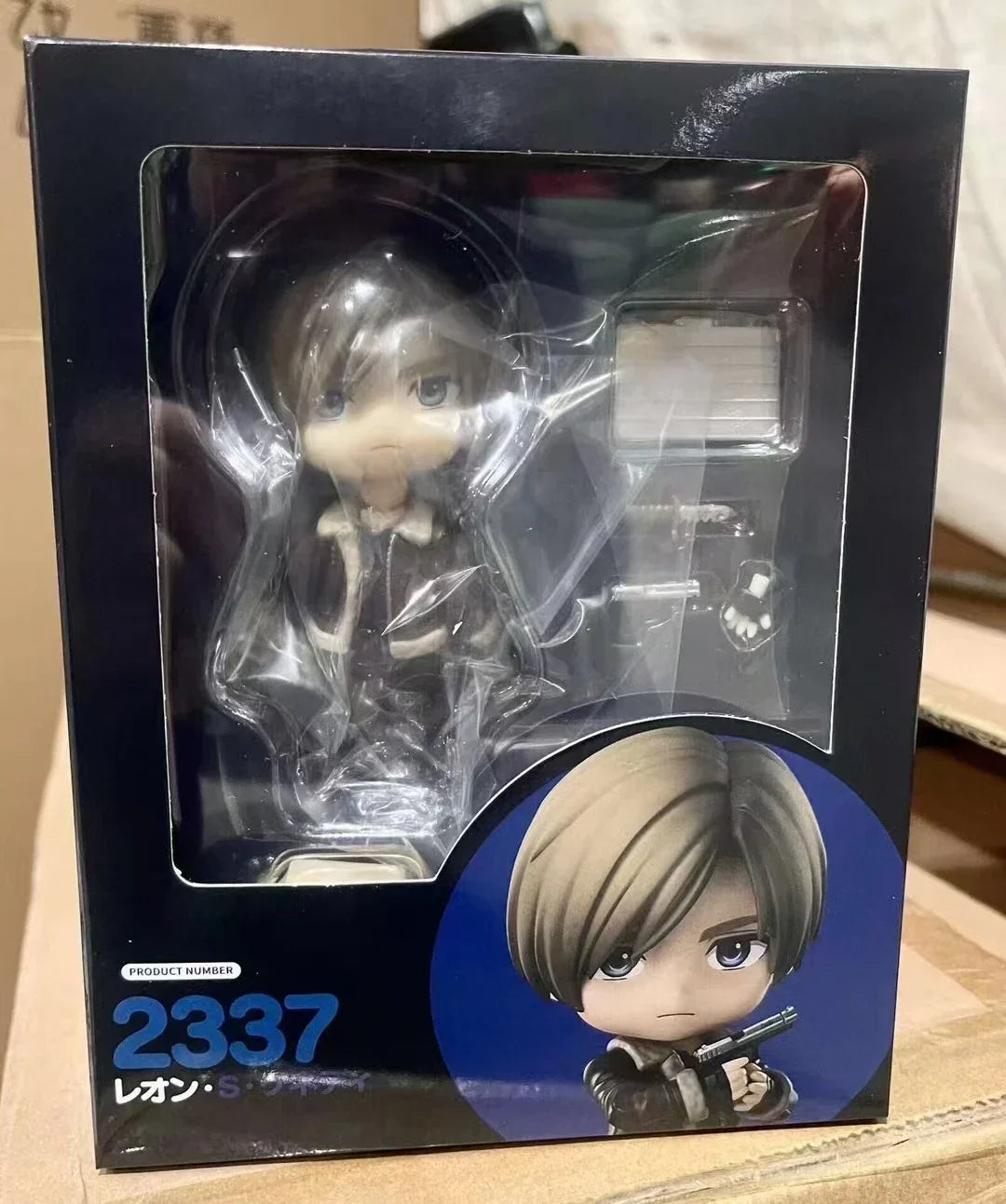 2026 New 10cm Resident Evil Anime Figure #2337 Biohazard Leon S.Kennedy Action Figures Pvc Adult Collection Model Doll Toys Gift