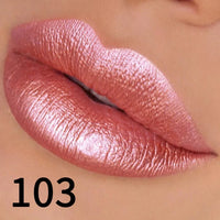 Glitter Lipstick – Sparkling Metallic Lip Color in 19 Shades