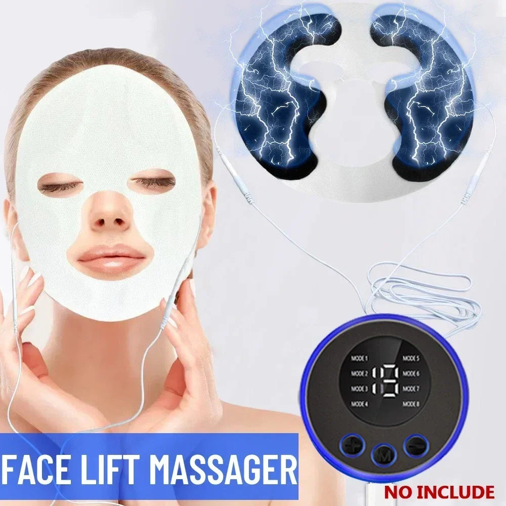 Self-Adhesive Facial TENS/EMS Electrode Gel Pads
