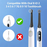4/8/12/16 Pack Replacement Toothbrush Heads Compatible with Oral B iO, Brush Heads for Oral-B iO 2/3/4/5/6/7/8/9/10/7G Series
