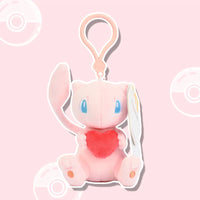Pokemon Jigglypuff Plusle Minun Clefairy Togepi Mimikyu Kawaii Plush Stuffed Toy Keychain Backpack Pendant Keyring Birthday Gift