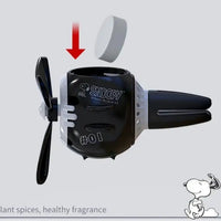 Snoopy Air Freshener Flying Propeller Pilot Series Car Accessories Anime Figures Aromatherapy Fragrance Diffuser Car Decor Gifts
