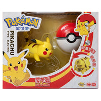 About Pokemon Anime Figure Charizard Pikachu Gyarados Pocket Monster Figure Pokeball Action Deformation Toy Model Children Gift