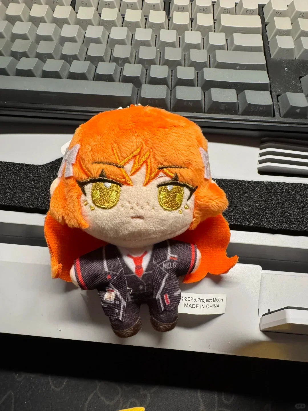10cm Anime Limbus Company Cotton Plush Doll Ishmael Dante Faust Don Quixote Palm Christmas Gifts Desktop Decoration Trendy Toys