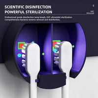 UV Toothbrush Sterilizer Case – Portable Rechargeable Box