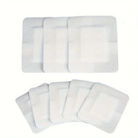50-Pack Non-Woven Adhesive Dressing Pads – 6×7cm