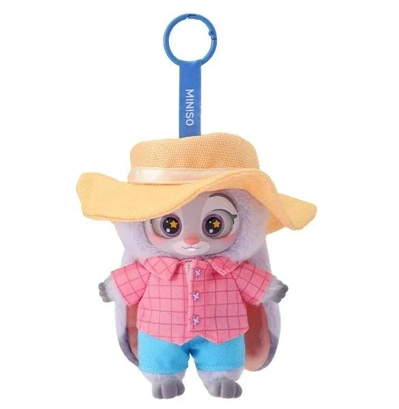 Disney Zootopia Blind Box Nick Judy Vinyl Doll Trendy Surprise Toy Cute Backpack Pendant Children's Birthday Gift
