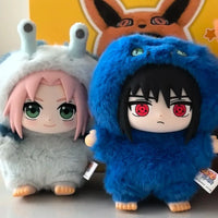 HOT!!Shippuden Beast Party Series Cute Plush Doll Toy Cartoon Backpack Pendant Anime Peripheral Gift Box Naruto Blind Box Gift