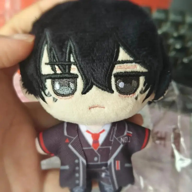 10cm Anime Limbus Company Cotton Plush Doll Ishmael Dante Faust Don Quixote Palm Christmas Gifts Desktop Decoration Trendy Toys
