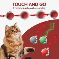 Automatic Interactive Cat Ball Toy – Rechargeable Smart Play