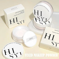 Light, flawless and transparent makeup setting powder,waterproof and easy to take off, natural makeup holding and setting powder