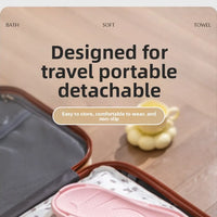 Unisex Foldable Non-Slip EVA Travel Slippers