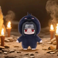 Toptoy Naruto Shippuden Beast Party Series Vinyl Figure Plush-Like Texture Blind Box Chibi Kakashi Sasuke Collectible