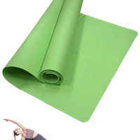 Non-Slip Yoga & Pilates Exercise Mat – 3/4/6mm Thickness