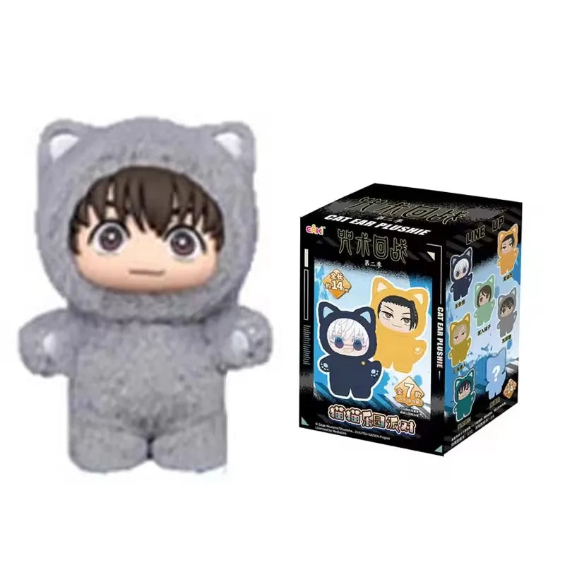 2026New EAKI Jujutsu Kaisen Season 2 Cat Park Party Gojo Satoru Blind Box Doll Pendant Bag Model Series Toys