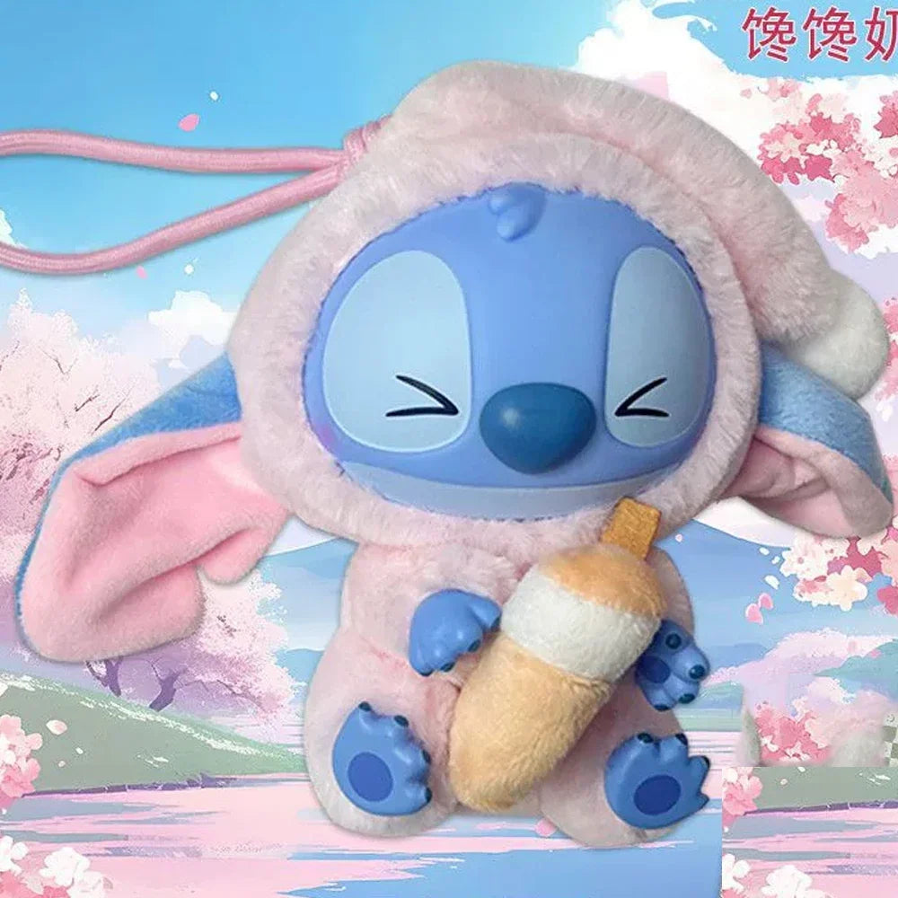 New Stitch Blind Box Bag Eat Some Thing Before Sleep Series Vinyl Pendant Cute Doll Mystery Box Fluffy Doll Surprise Gift Sale
