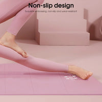 Non-Slip Yoga & Pilates Exercise Mat – 3/4/6mm Thickness