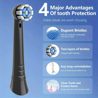 4/8/12/16 Pack Replacement Toothbrush Heads Compatible with Oral B iO, Brush Heads for Oral-B iO 2/3/4/5/6/7/8/9/10/7G Series