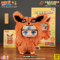 Toptoy Naruto Shippuden Beast Party Series Vinyl Figure Plush-Like Texture Blind Box Chibi Kakashi Sasuke Collectible