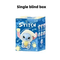 HOT Stitch Eat Something Before Sleep Series Blind Box Plush Vinyl Toys Cute Doll Labu V3 Mystery Box Bag Pendant Decor Gift