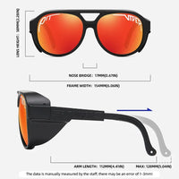 PIT VIPER Men Cycling Glasses MTB Bicycle Eyewear UV400 Road Bike Goggles Windproof Sport Women Sunglasses