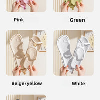 Unisex Foldable Non-Slip EVA Travel Slippers