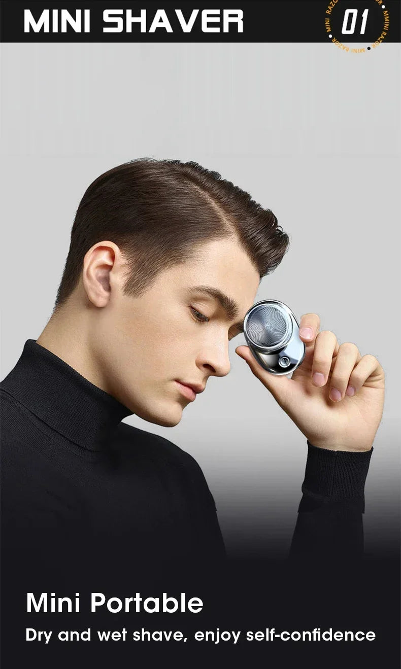 Men's USB Rechargeable Wet & Dry Electric Shaver