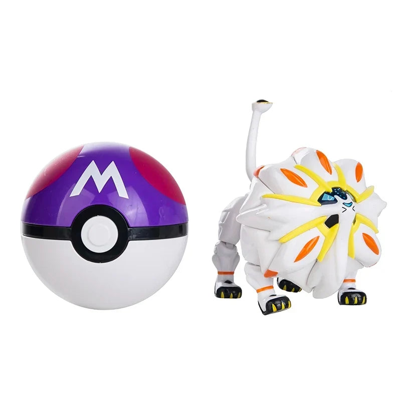 About Pokemon Anime Figure Charizard Pikachu Gyarados Pocket Monster Figure Pokeball Action Deformation Toy Model Children Gift