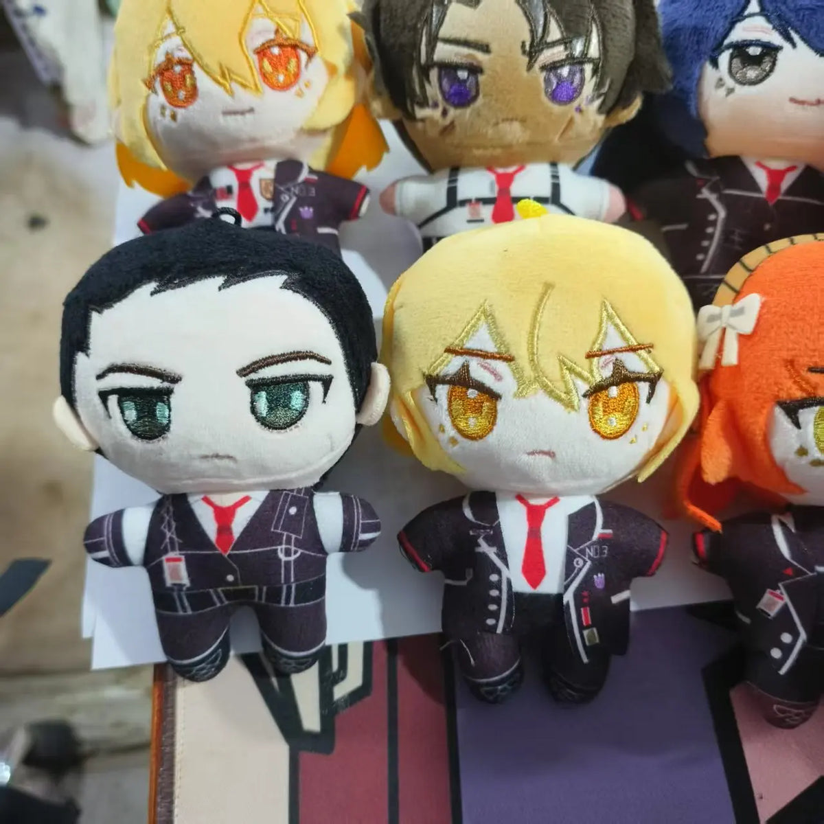 10cm Anime Limbus Company Cotton Plush Doll Ishmael Dante Faust Don Quixote Palm Christmas Gifts Desktop Decoration Trendy Toys