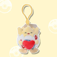 Pokemon Jigglypuff Plusle Minun Clefairy Togepi Mimikyu Kawaii Plush Stuffed Toy Keychain Backpack Pendant Keyring Birthday Gift